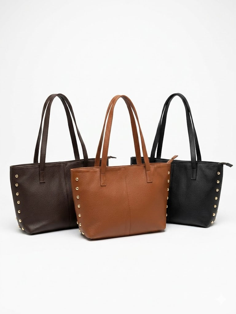 Aura Leather tote