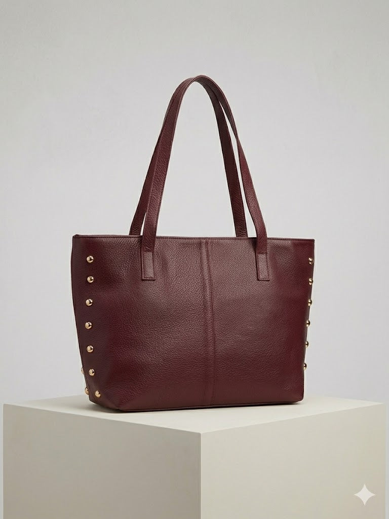 Aura Leather tote