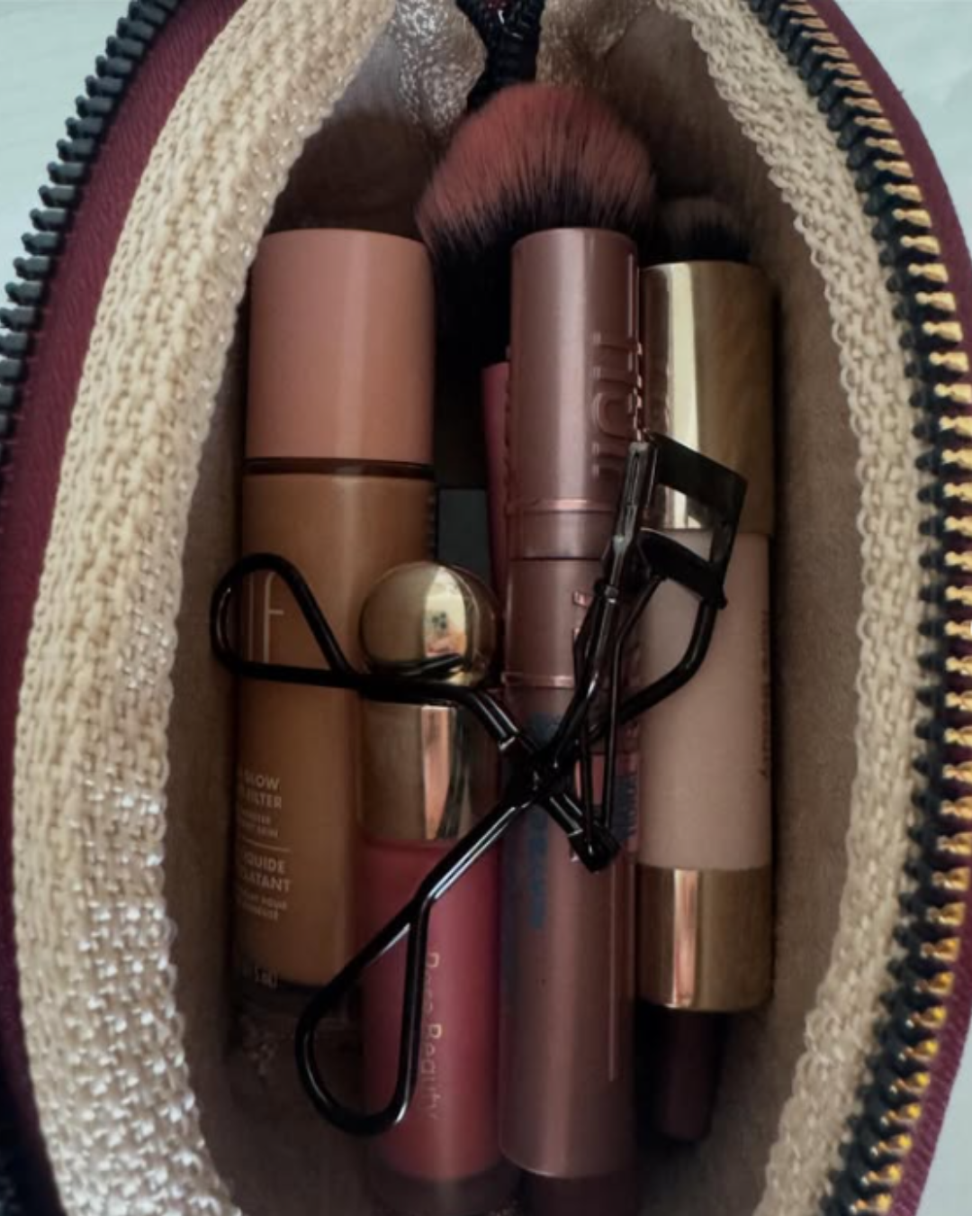 Mini Makeup Bag Moka