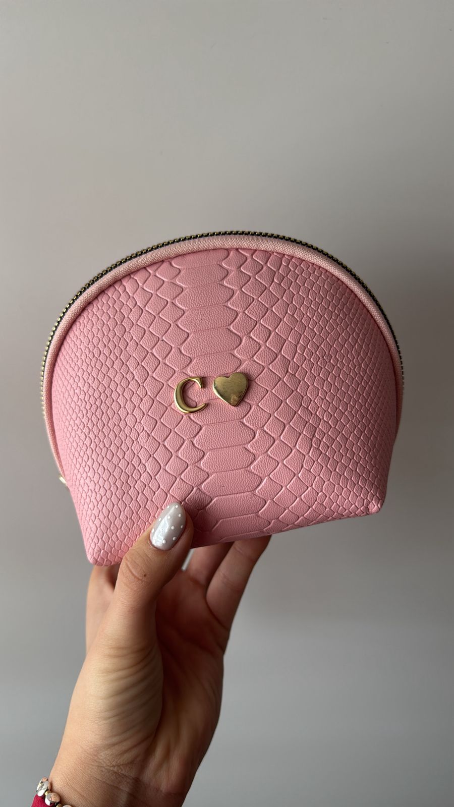 Mini Makeup Bag Rosa chicle
