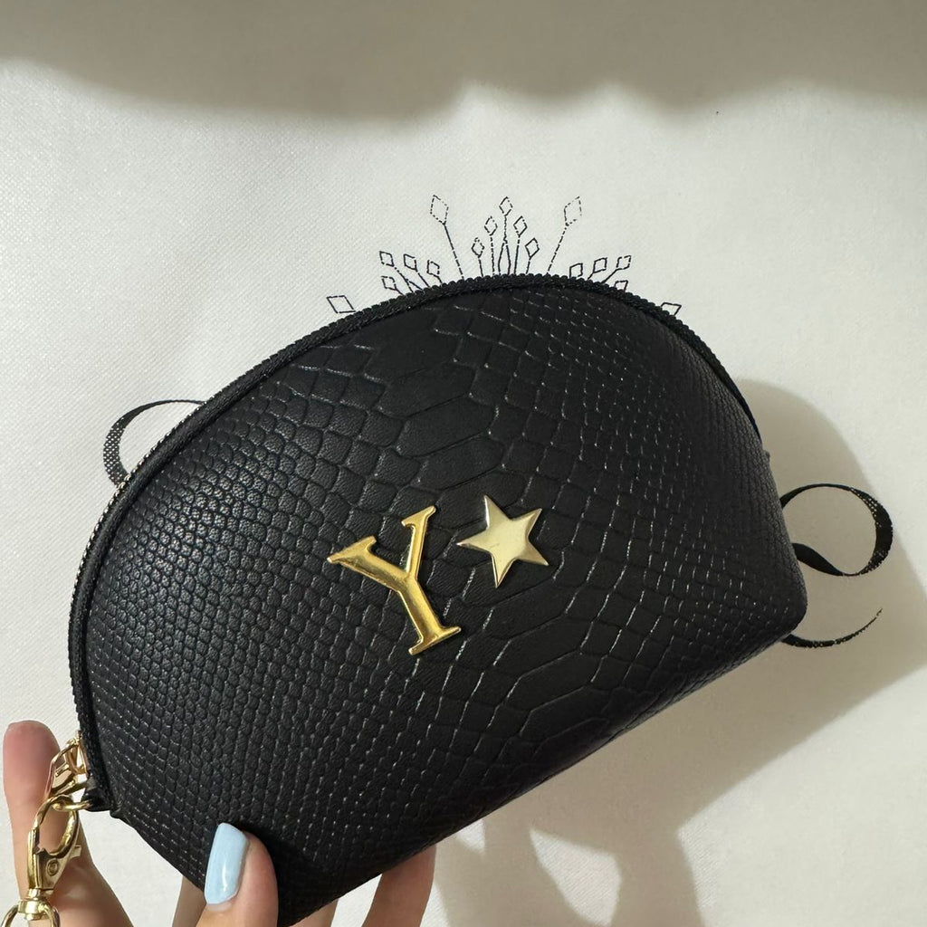 Mini Makeup Bag Negra