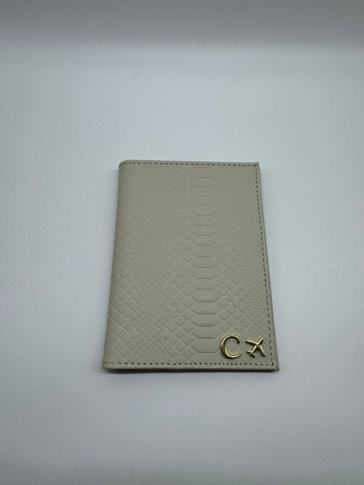 Porta Pasaporte Blanco