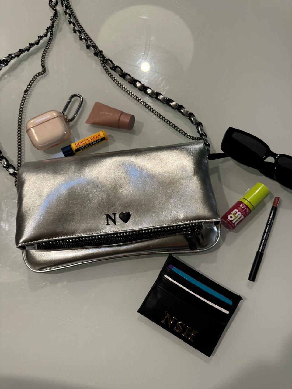 Monet bag plateada