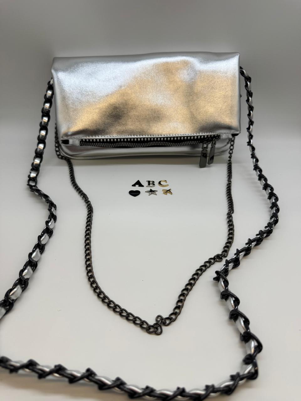 Monet bag plateada