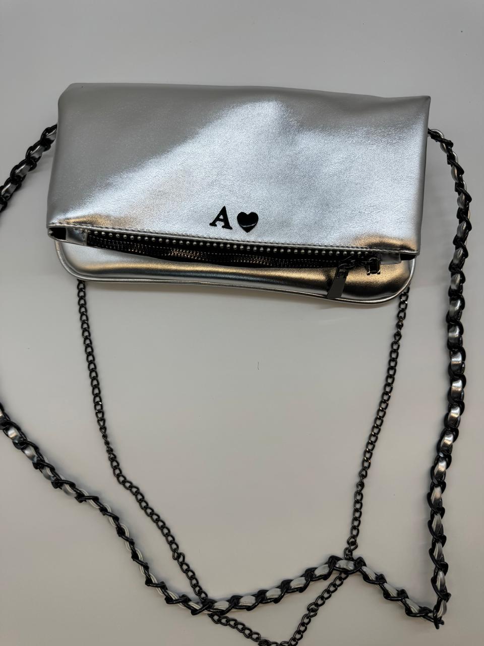 Monet bag plateada