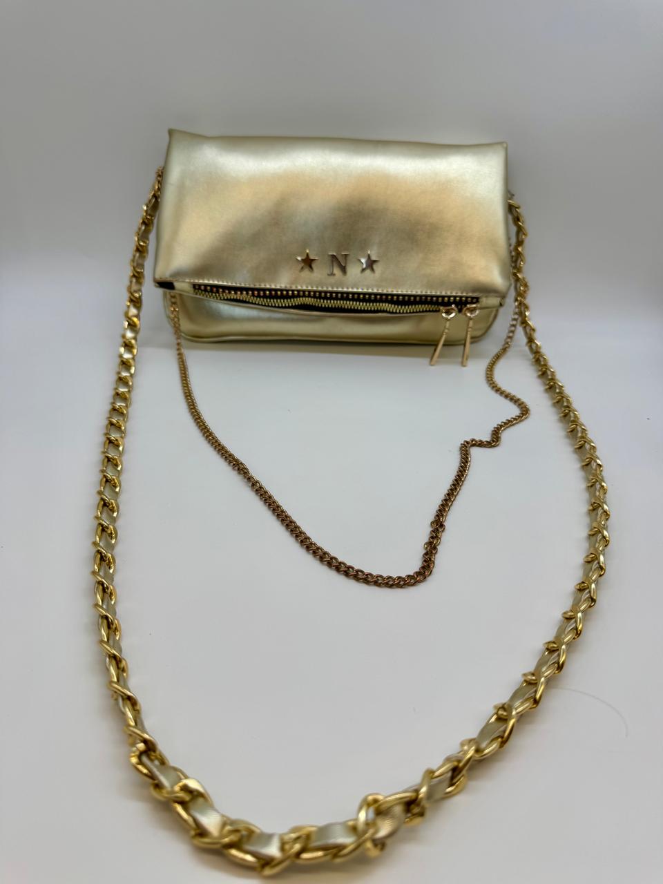 Monet bag dorada
