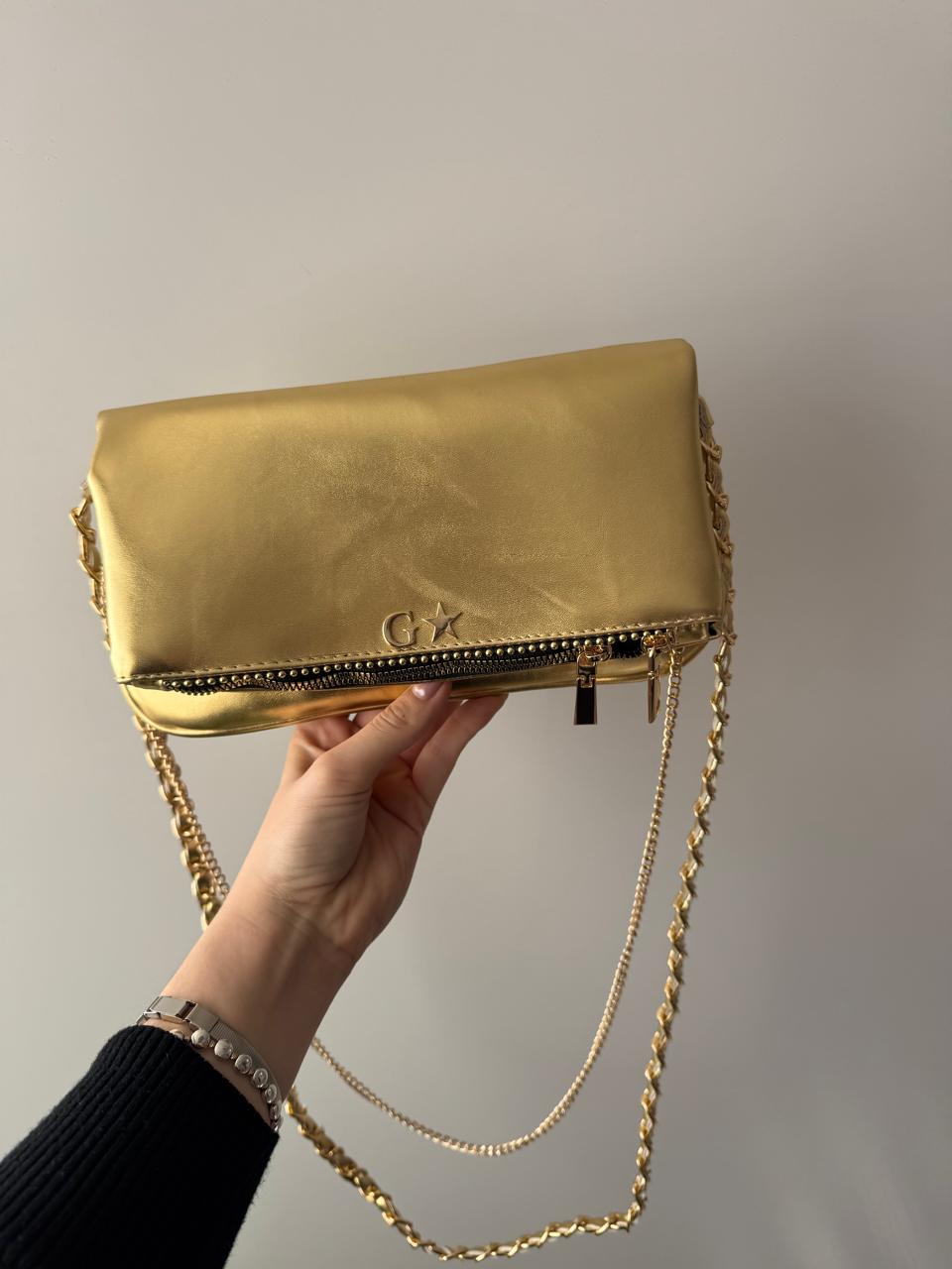 Monet bag dorada