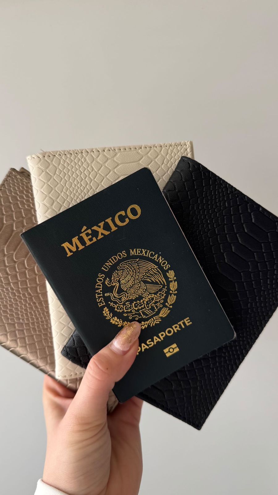 Porta Pasaporte Café