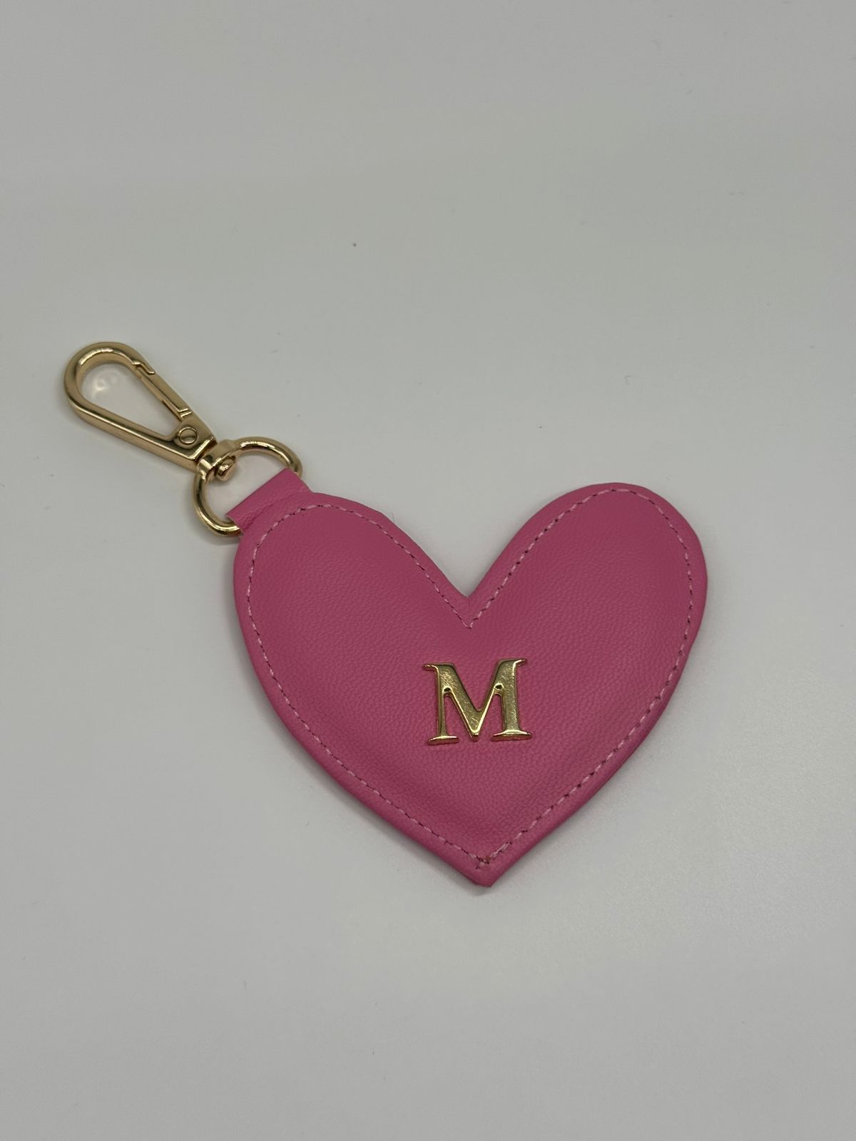 Heart keychain Rosa Chicle