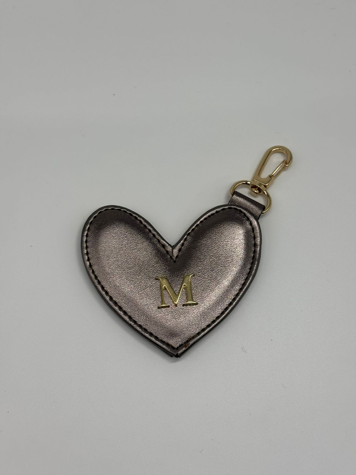Heart keychain  Inox