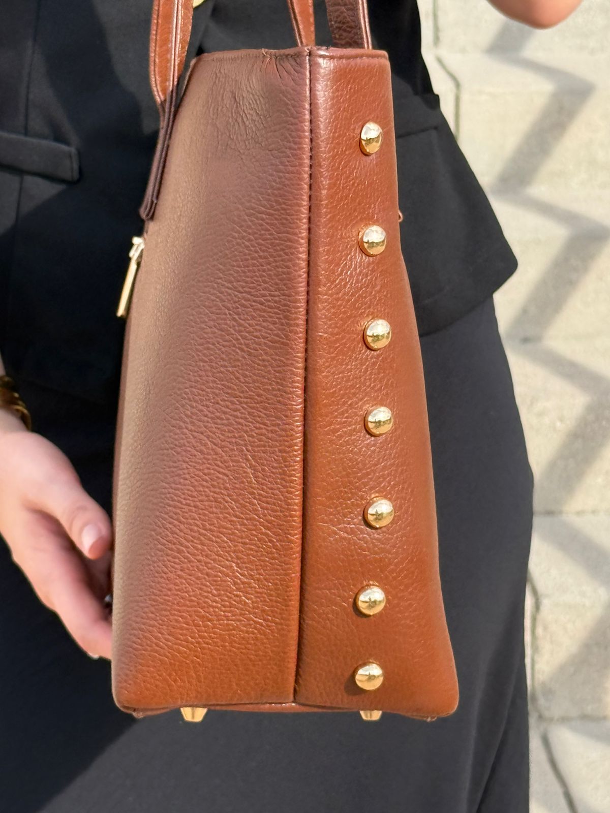 Aura Leather tote