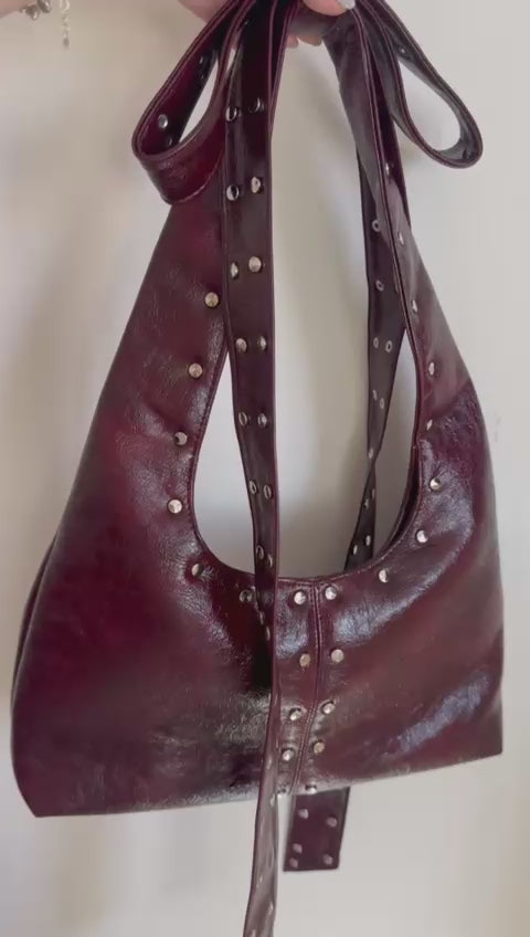 Valentina Bag Burgundy
